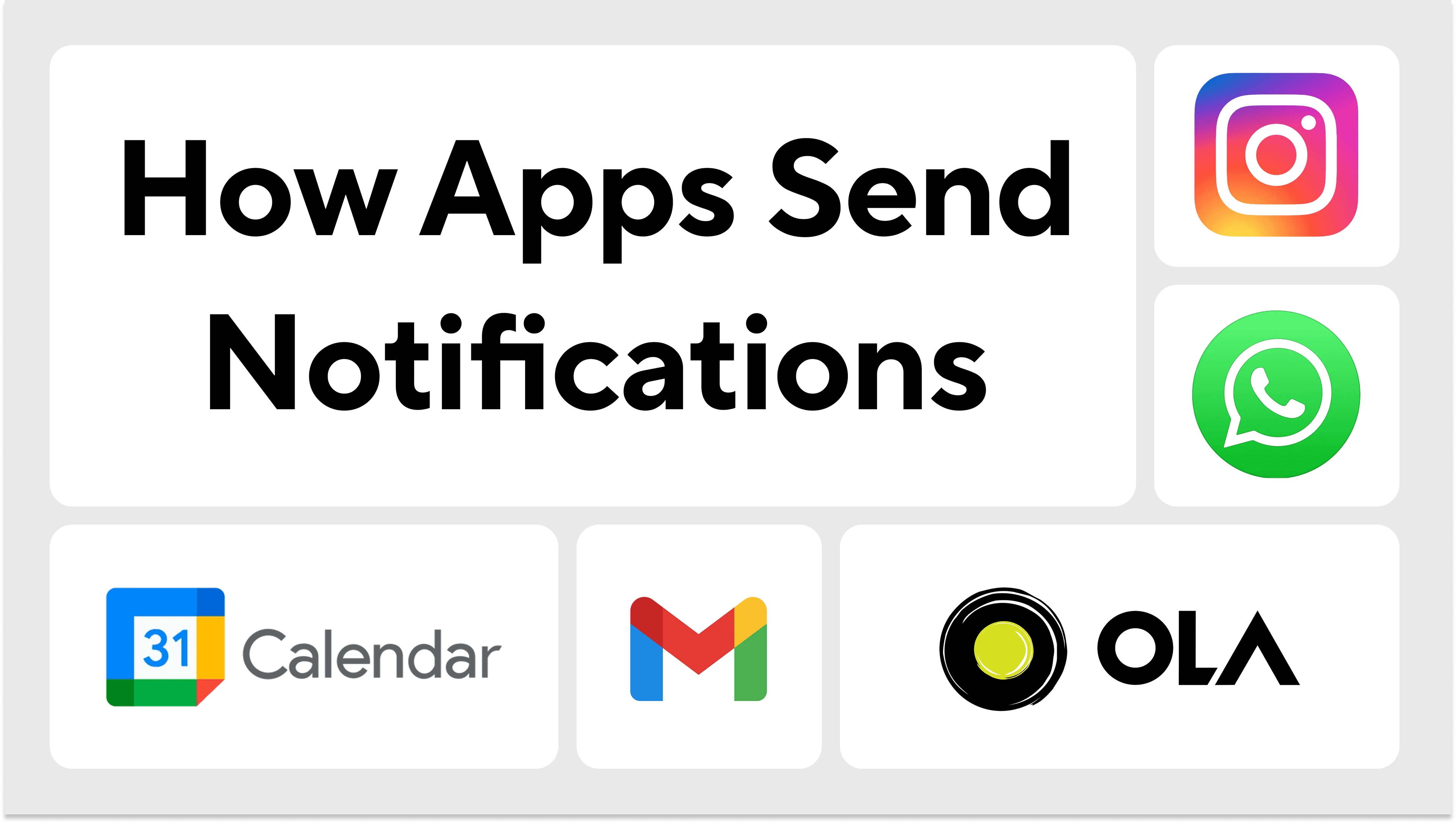 Understanding Mobile App Notifications (Push, Local, and Background)
